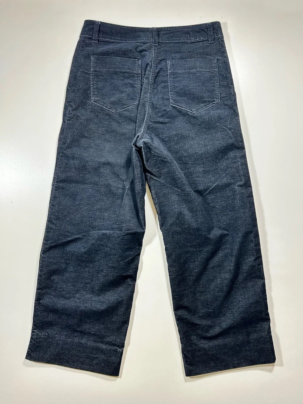 Women’s Vintage Sessun HUDVELVET ultra  high rise jeans wide leg cropped size 6